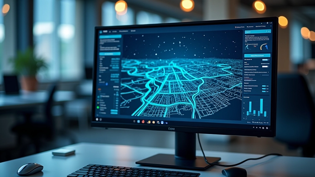 Algoritmi di machine learning visualizzati su uno schermo, con dati di traffico urbano e mappe di Padova