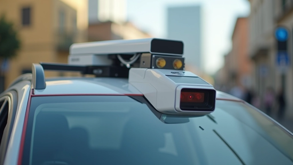 Sensori avanzati per veicoli autonomi e rilevamento ambientale urbano